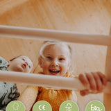 ZAUBERHÜGEL | Kletterbogen nach Pikler Art, erweiterbar | Grundmodul