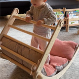 KLEINER ZAUBERBERG | verstellbarer Kletterbogen | Wippe | Schaukelstuhl