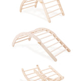 KLEINER ZAUBERBERG | verstellbarer Kletterbogen | Wippe | Schaukelstuhl