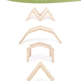 KLETTERDREIECK mit Rutsche/Leiter | Zweiteiliges Set (Varianten wählbar)