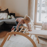 KLEINER ZAUBERBERG | verstellbarer Kletterbogen | Wippe | Schaukelstuhl