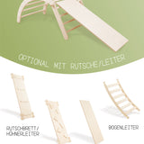 KLEINER ZAUBERBERG | verstellbarer Kletterbogen | Wippe | Schaukelstuhl