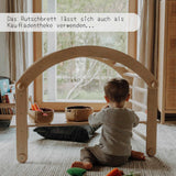 ZAUBERBERG | verstellbarer Kletterbogen | Spielhaus | Wippe | Hängebrücke