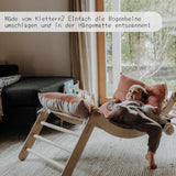 ZAUBERBERG | verstellbarer Kletterbogen | Spielhaus | Wippe | Hängebrücke