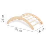 ZAUBERHÜGEL | Kletterbogen nach Pikler Art, erweiterbar | Grundmodul