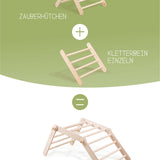 KLETTERBEIN einzeln | Erweiterungsteil für unsere Kletterdreiecke & -bögen